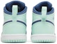 Details for (TD) 에어 조던 1 미드 '블루 민트' 640735-413
