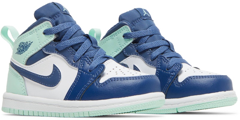 (TD) 에어 조던 1 미드 '블루 민트' 640735-413 Cheap (TD) 에어 조던 1 미드 '블루 민트' 640735-413
