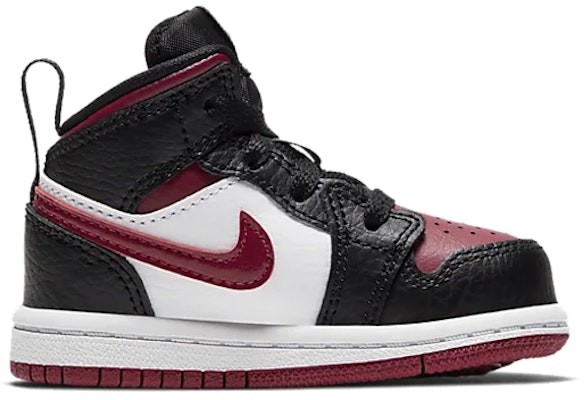 (TD) Air Jordan 1 Mid 'Bred Toe' Sepatu Sneaker Pria 640735-066 Order (TD) Air Jordan 1 Mid 'Bred Toe' Sepatu Sneaker Pria 640735-066