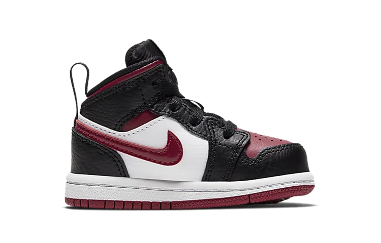 Order (幼童) Air Jordan 1 Mid 'Bred Toe' 640735-066