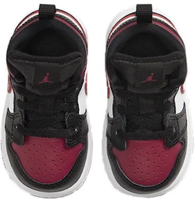 (Toddler) Air Jordan 1 Mid 'Bred Toe' 640735-066 Lookbook (Toddler) Air Jordan 1 Mid 'Bred Toe' 640735-066