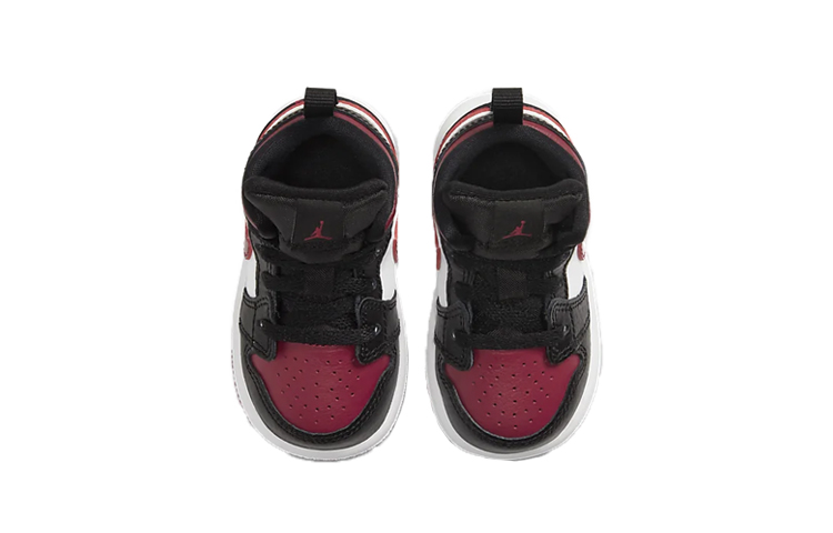 Lookbook (幼童) Air Jordan 1 Mid 'Bred Toe' 640735-066