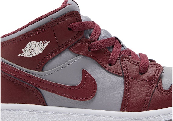 (小童) Air Jordan 1 Mid '櫻桃木紅' DQ8425-615 Order (小童) Air Jordan 1 Mid '櫻桃木紅' DQ8425-615