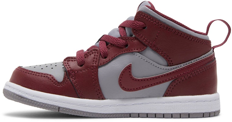 (小童) Air Jordan 1 Mid '櫻桃木紅' DQ8425-615 Lookbook (小童) Air Jordan 1 Mid '櫻桃木紅' DQ8425-615