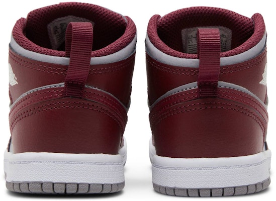 (小童) Air Jordan 1 Mid '櫻桃木紅' DQ8425-615 Details for (小童) Air Jordan 1 Mid '櫻桃木紅' DQ8425-615