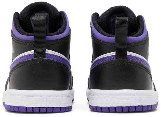 (TD) Air Jordan 1 Mid 'Dark Iris' Ungu Gelap 640735-095 Details for (TD) Air Jordan 1 Mid 'Dark Iris' Ungu Gelap 640735-095