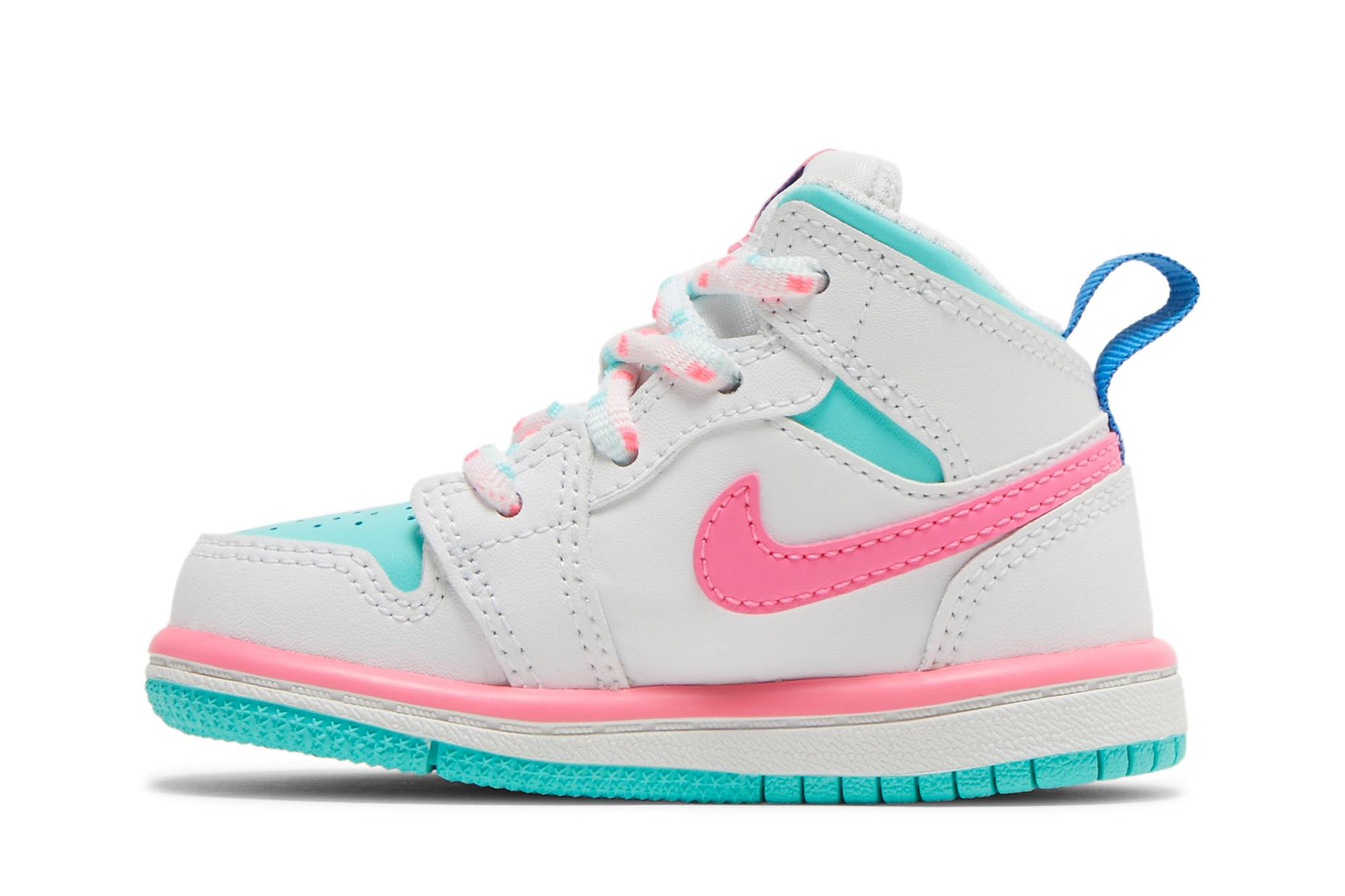 Lookbook (TD) Air Jordan 1 Mid 'Merah Jambu Digital' 644507-102