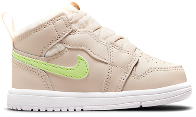 (TD) Air Jordan 1 Mid 'Fleece Pearl White' Putih Mutiara. DO2210-264 Order (TD) Air Jordan 1 Mid 'Fleece Pearl White' Putih Mutiara. DO2210-264