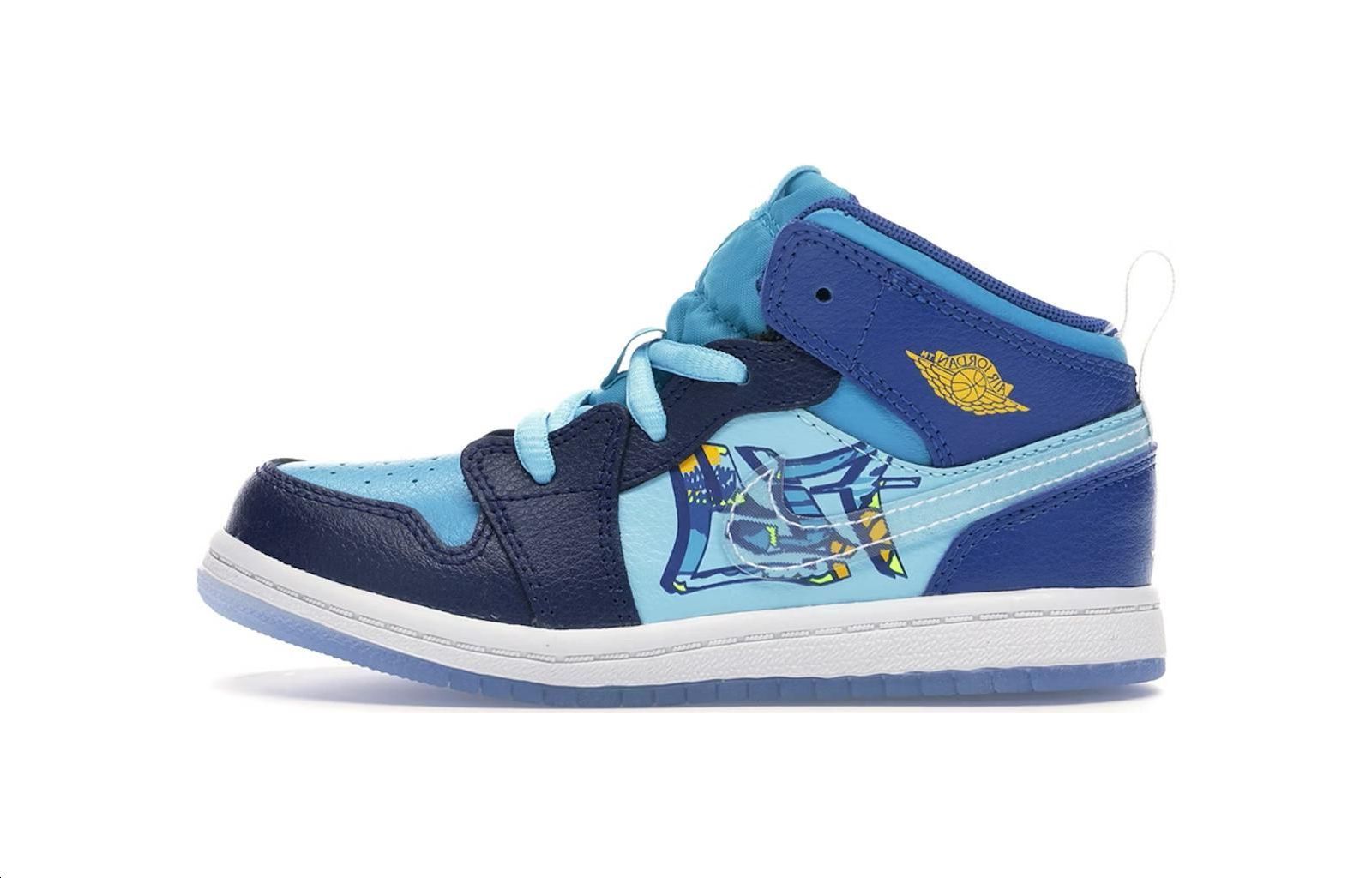 Buy (TD) Air Jordan 1 Mid 'Fly' Pria/Wanita Sneakers BV8175-400