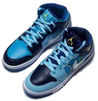 (Toddler) Air Jordan 1 Mid 'Fly' BV8175-400 Lookbook (Toddler) Air Jordan 1 Mid 'Fly' BV8175-400