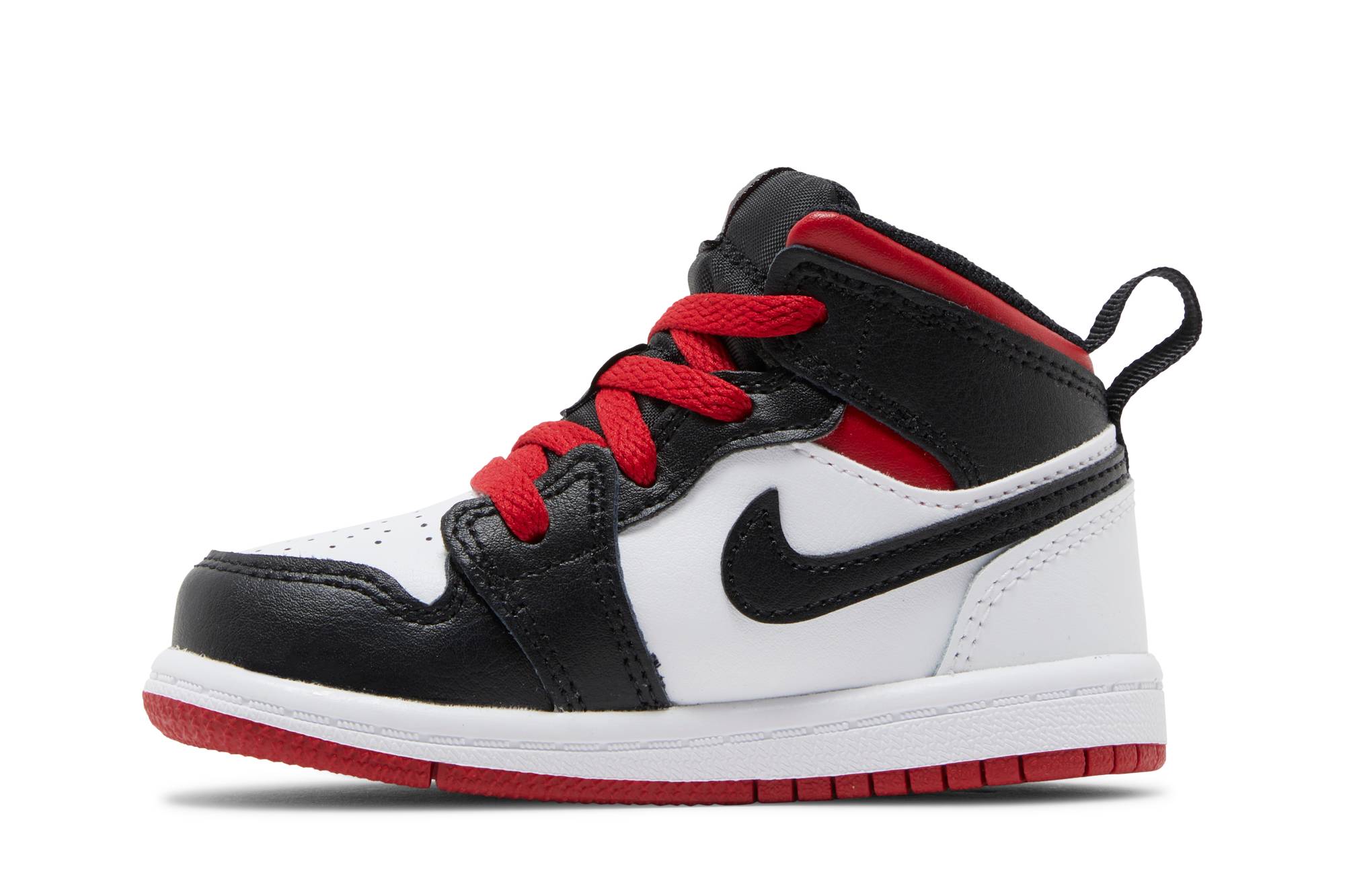 Lookbook (TD) Air Jordan 1 Mid 'Gym Merah Hitam Toe' DQ8425-106