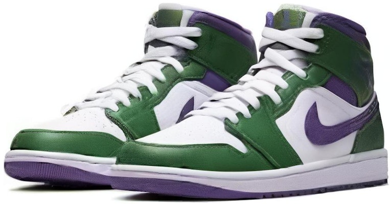 (Toddler) Air Jordan 1 Mid 'Hulk' 640735-300 Lookbook (Toddler) Air Jordan 1 Mid 'Hulk' 640735-300