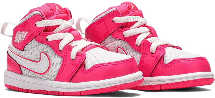 (TD) Air Jordan 1 Mid 'Hyper Pink' Sepatu wanita 644507-611 Cheap (TD) Air Jordan 1 Mid 'Hyper Pink' Sepatu wanita 644507-611