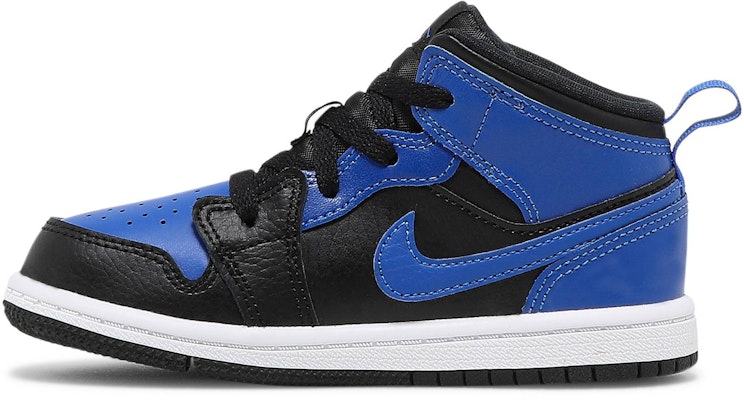 (TD) Air Jordan 1 Mid 'Hyper Royal' Malajaz 640735-077 Lookbook (TD) Air Jordan 1 Mid 'Hyper Royal' Malajaz 640735-077