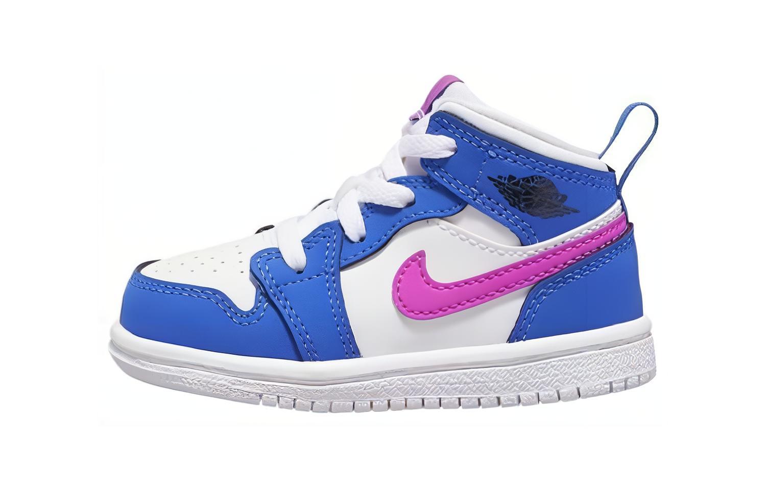 Buy (TD) Air Jordan 1 Mid 'Hyper Royal Hyper Violet' en Español 640735-451
