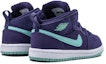 Shop (TD) Air Jordan 1 Mid 'Ink Emerald Rise' - Air Jordan 1 Mid 'Dakwat Emerald Rise' 644507-501