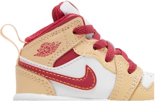 (TD) Air Jordan 1 Mid 'Curry Claro Rojo Cardenal' 640735-201 Order (TD) Air Jordan 1 Mid 'Curry Claro Rojo Cardenal' 640735-201