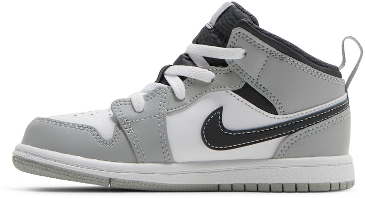 (Toddler) Air Jordan 1 Mid 'Light Smoke Grey' 640735-078 Lookbook (Toddler) Air Jordan 1 Mid 'Light Smoke Grey' 640735-078