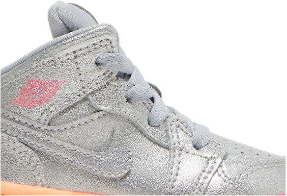 (TD) Air Jordan 1 Mid 'Perak Metalik Merah Jambu Crimson' 644507-006 Order (TD) Air Jordan 1 Mid 'Perak Metalik Merah Jambu Crimson' 644507-006