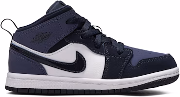 (Toddler) Air Jordan 1 Mid 'Obsidian Sanded Purple' 640735-445 (Toddler) Air Jordan 1 Mid 'Obsidian Sanded Purple' 640735-445
