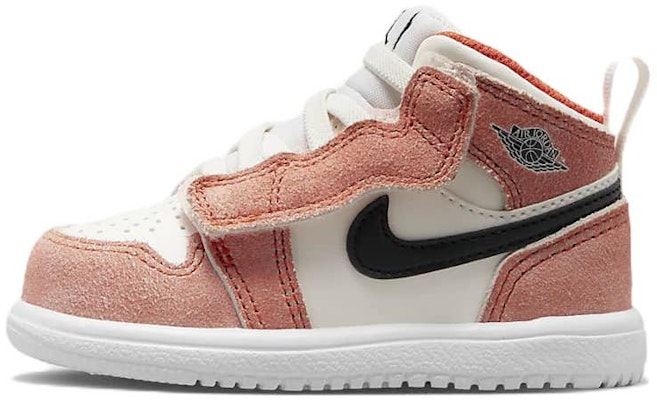 (Toddler) Air Jordan 1 Mid 'Orange Suede' DZ4469-800 Buy (Toddler) Air Jordan 1 Mid 'Orange Suede' DZ4469-800