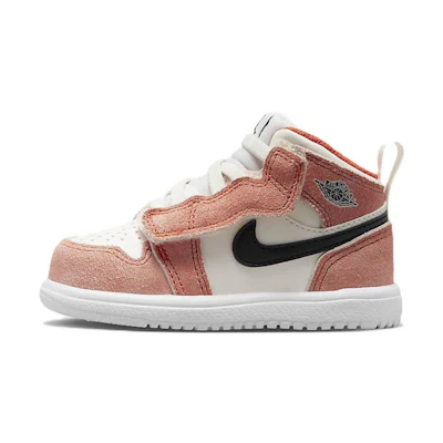 (TD) Jordan 1 Mid 'Orange Suede'