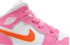 Order (TD) Air Jordan 1 Mid 'Pinksicle Orange' Wanita DX3239-681