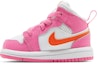 Lookbook (TD) Air Jordan 1 Mid 'Pinksicle Orange' Wanita DX3239-681
