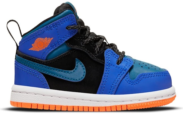 (Toddler) Air Jordan 1 Mid 'Racer Blue Green Abyss' 640735-440 Buy (Toddler) Air Jordan 1 Mid 'Racer Blue Green Abyss' 640735-440