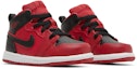 Cheap (TD) Air Jordan 1 Mid 'Reverse Bred' Merah Hitam Terbalik 640735-660