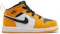 (TD) Air Jordan 1 Mid 'Kuning Terbalik Toe' 640735-701