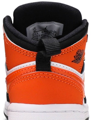 (TD) 에어 조던 1 미드 '백보드 산산조각' 640735-058 Sizing (TD) 에어 조던 1 미드 '백보드 산산조각' 640735-058