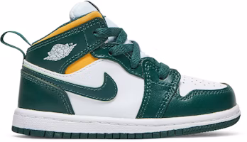 (Toddler) Air Jordan 1 Mid 'Sonics' 640735-371 (Toddler) Air Jordan 1 Mid 'Sonics' 640735-371