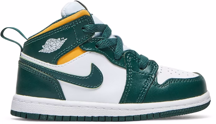 (Toddler) Air Jordan 1 Mid 'Sonics' 640735-371 Buy (Toddler) Air Jordan 1 Mid 'Sonics' 640735-371