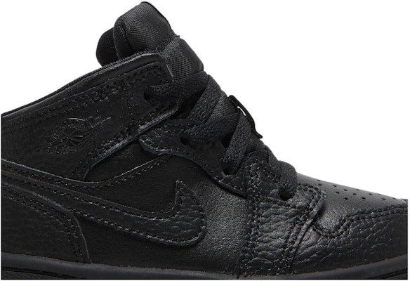 (TD) Air Jordan 1 Mid 'Hitam Triple' 640735-091 Order (TD) Air Jordan 1 Mid 'Hitam Triple' 640735-091