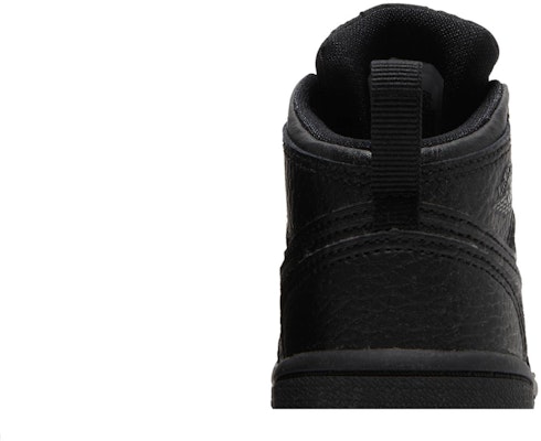 (TD) Air Jordan 1 Mid 'Hitam Triple' 640735-091 Sizing (TD) Air Jordan 1 Mid 'Hitam Triple' 640735-091