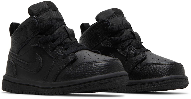 (TD) Air Jordan 1 Mid 'Hitam Triple' 640735-091 Cheap (TD) Air Jordan 1 Mid 'Hitam Triple' 640735-091