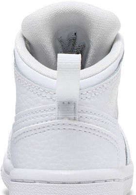 (TD) 에어 조던 1 미드 '올 화이트' 640735-130 Sizing (TD) 에어 조던 1 미드 '올 화이트' 640735-130