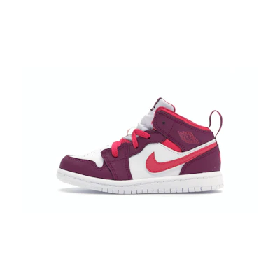 (TD) Jordan 1 Mid 'True Berry Rush Pink'