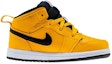 Order (Kanak-kanak) Air Jordan 1 Mid 'University Gold' 640735-700