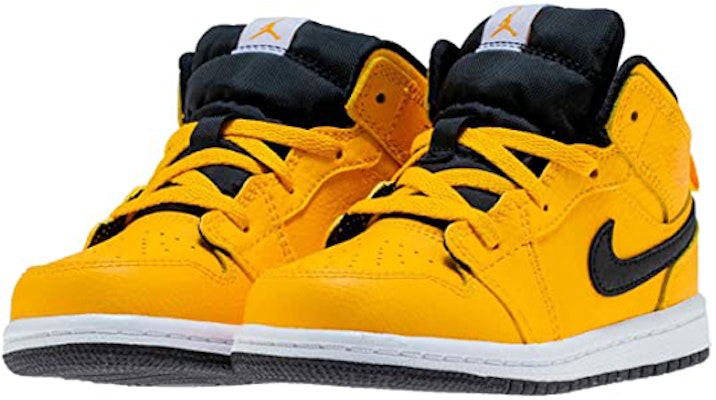 (TD) Air Jordan 1 Mid '大学金' 640735-700 Lookbook (TD) Air Jordan 1 Mid '大学金' 640735-700