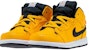 (Kanak-kanak) Air Jordan 1 Mid 'University Gold' 640735-700