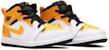 (TD) Air Jordan 1 Mid 'University Gold' Emas Universiti 640735-170