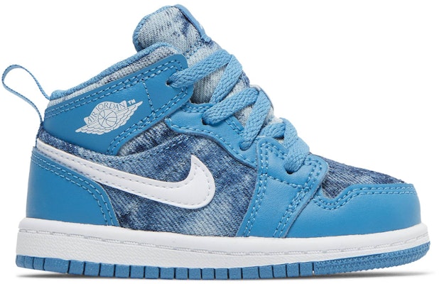(TD) Air Jordan 1 Mid 'Washed Denim' Blue Patrol Indonesia DM8950-400 Buy (TD) Air Jordan 1 Mid 'Washed Denim' Blue Patrol Indonesia DM8950-400