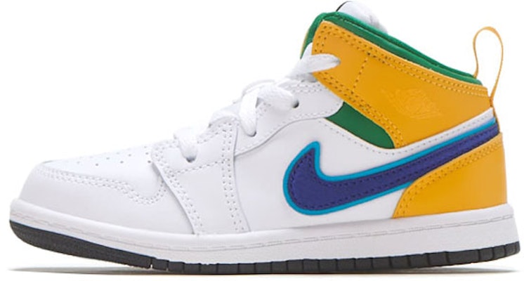 (TD) Air Jordan 1 Mid 'Putih Ungu Gelap Teal' 640735-128 Buy (TD) Air Jordan 1 Mid 'Putih Ungu Gelap Teal' 640735-128