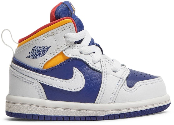 (嬰兒) Air Jordan 1 Mid '白深皇家藍' 640735-131 Buy (嬰兒) Air Jordan 1 Mid '白深皇家藍' 640735-131