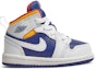 Buy (嬰兒) Air Jordan 1 Mid '白深皇家藍' 640735-131