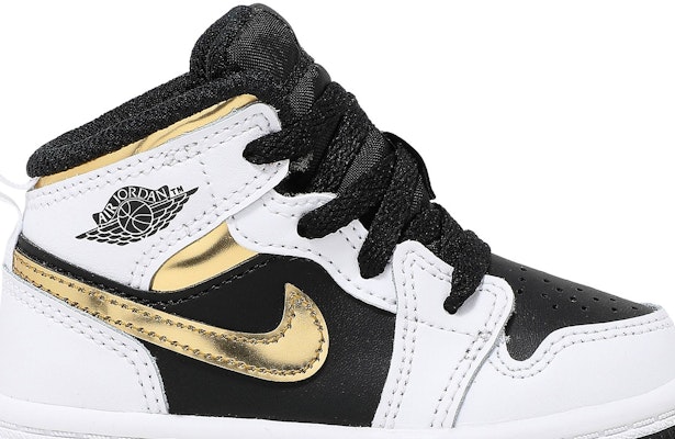 (TD) Air Jordan 1 Mid 'Putih Emas' 640735-190 Order (TD) Air Jordan 1 Mid 'Putih Emas' 640735-190