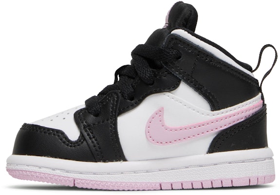 (TD) Air Jordan 1 Mid 'Putih Light Arctic Pink' 644507-103 Lookbook (TD) Air Jordan 1 Mid 'Putih Light Arctic Pink' 644507-103