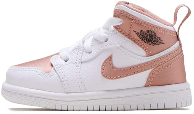 (TD) Air Jordan 1 Mid '白色玫瑰金' 644507-190 Buy (TD) Air Jordan 1 Mid '白色玫瑰金' 644507-190